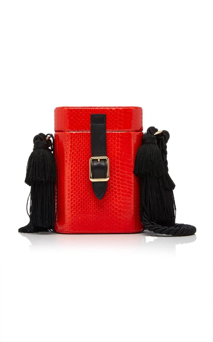 Officina Del Poggio Mini Safari Crossbody With Tassels