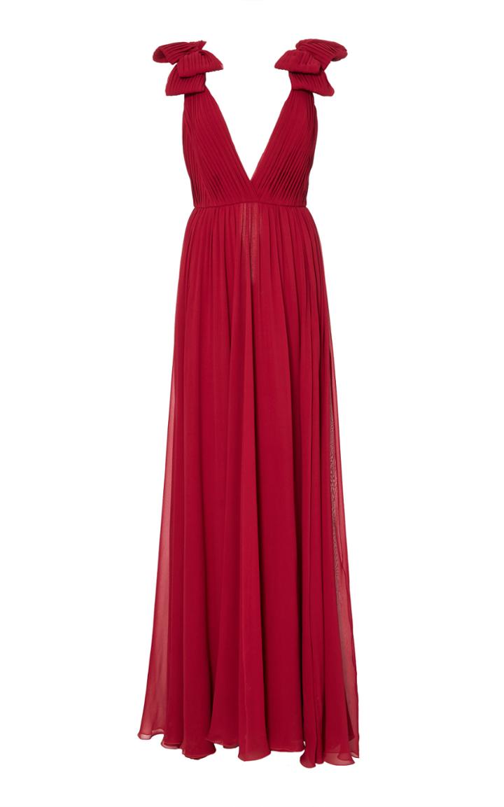 Elie Saab Bow Shoulder Dress