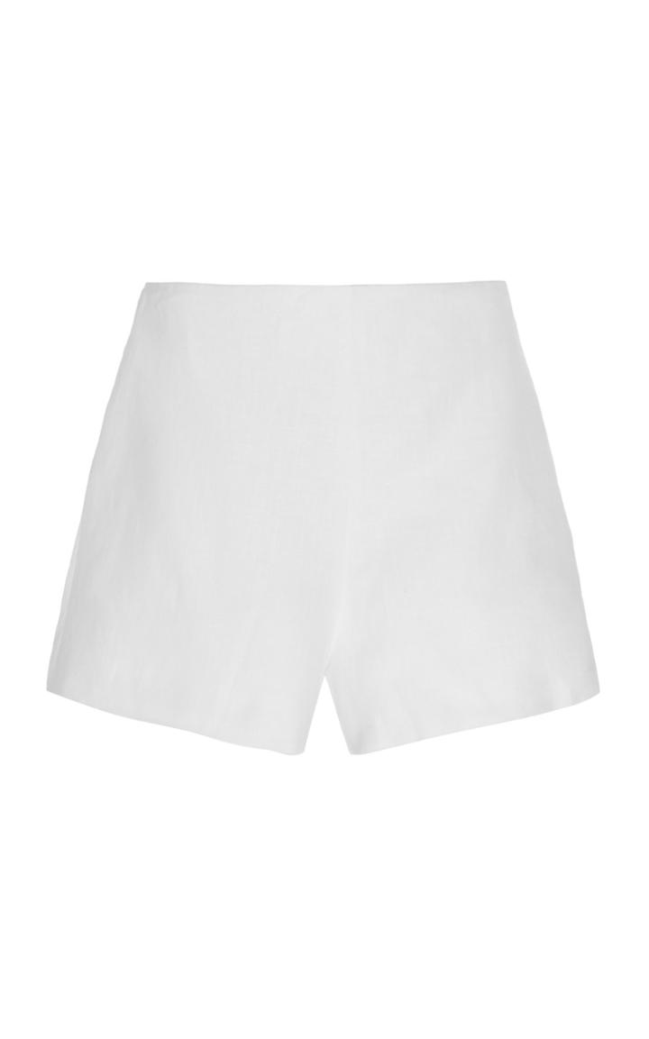 Moda Operandi Leal Daccarett Margarte Linen Shorts Size: 0