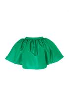 Martin Grant Puff Crop Top
