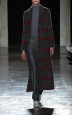 Stella Jean Check Wool Blend Coat