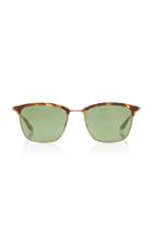 Barton Perreira Atkins D-frame Tortoiseshell Acetate And Metal Sunglasses