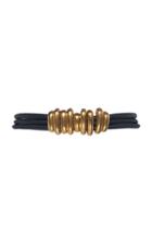 Bottega Veneta Embellished Textured-leather Belt Size: M