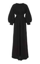 Andres Otalora Emma Wool Wide-leg Jumpsuit