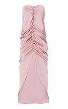 Moda Operandi By Efrain Mogollon Marcela Strapless Silk-blend Dress Size: 0