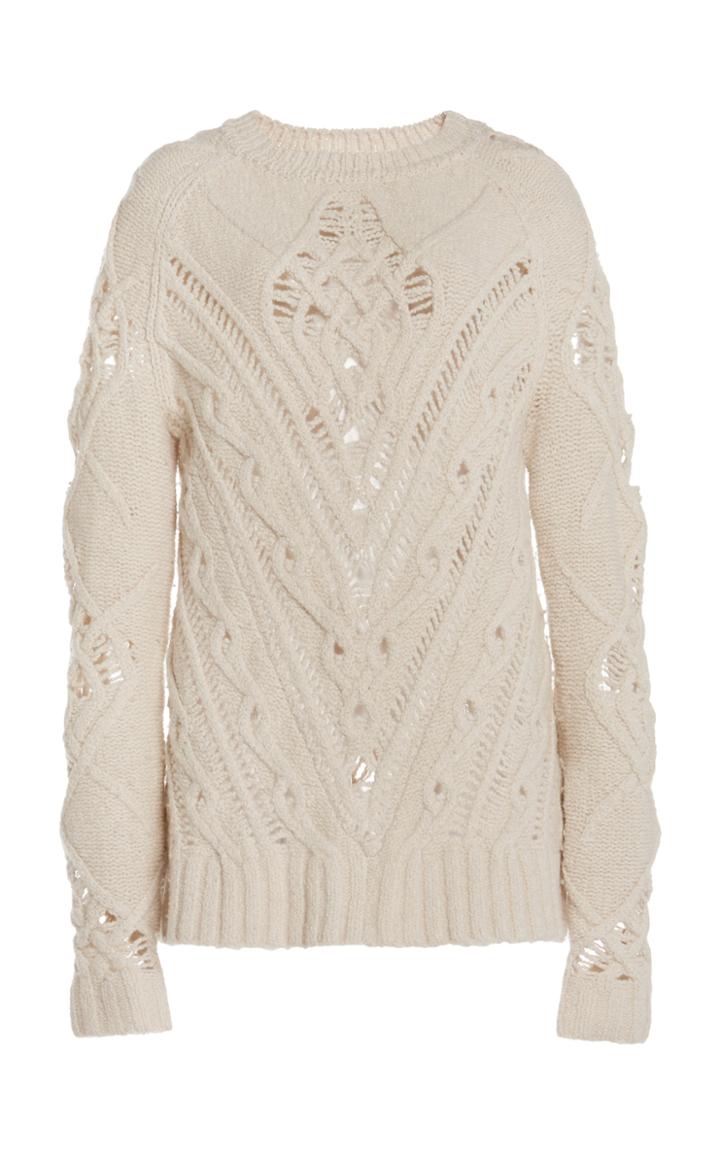 Moda Operandi Altuzarra Gwendolyn Cable Knit Sweater