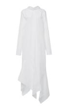 Moda Operandi Jil Sander Miranda Asymmetric Cotton Dress Size: 34
