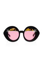 Karen Walker X Disney Eyes For You Oversized Round Sunglasses