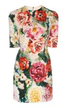 Dolce & Gabbana Floral Jacquard Mini Dress