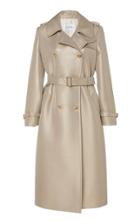 Max Mara Haven Glittered Wool-blend Trench Coat