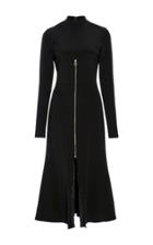 Christian Siriano Long Sleeve Zip Dress