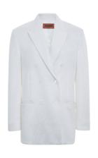 Moda Operandi Missoni Double-breasted Oversized Crepe Blazer Size: 38