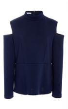 Christina Economou Cold Shoulder Blouse