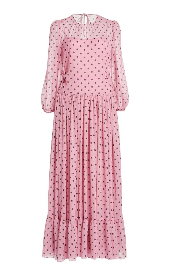 Moda Operandi Red Valentino Polka Dot Maxi Dress