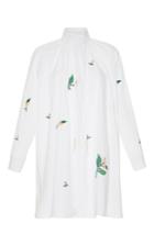 Zayan The Label Ariel Embroidered Shirt Dress