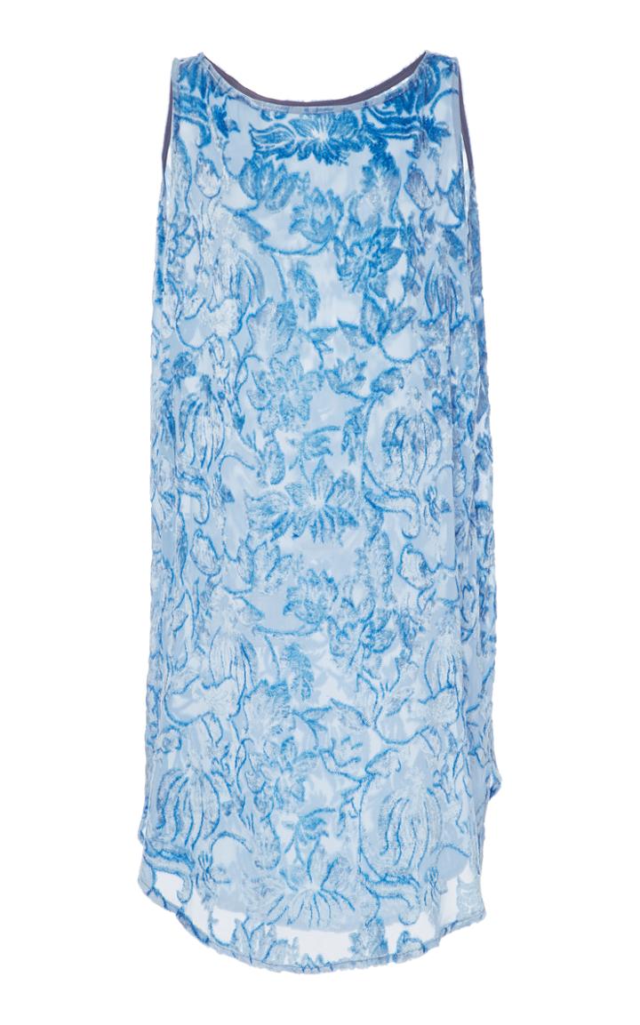 Amber Sakai Printed Sleeveless Casual Dress