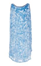 Amber Sakai Printed Sleeveless Casual Dress