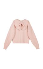 Bytimo Hairy Knit Bow Jumper