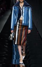 Moda Operandi Versace Paneled Denim Jacket