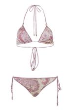 Moda Operandi Etro Paisley Triangle Bikini Set