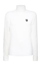Alexander Mcqueen Embroidered Cotton-poplin Turtleneck Shirt