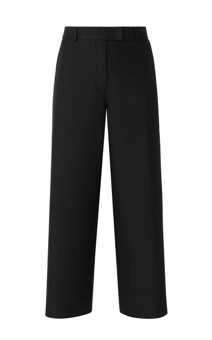 Moda Operandi Akris Christelle Cotton-silk Cropped Wide-leg Pants