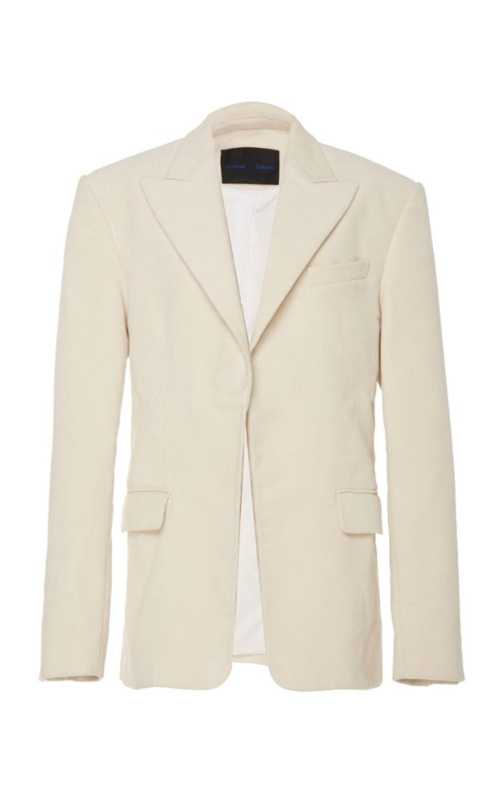 Proenza Schouler Blazer-double Moleskin Coating