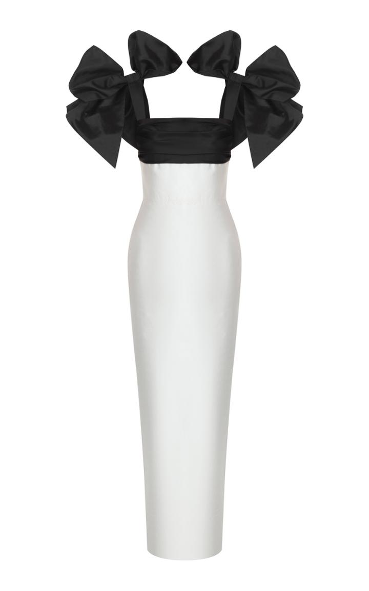 Rasario Off The Shoulder Bow Dress