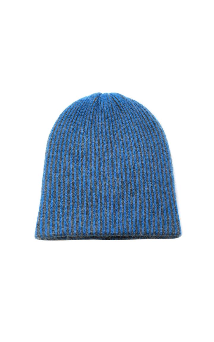 The Elder Statesman Striped Watchman Beanie