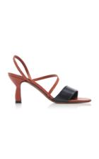 Neous Ecu Two-tone Leather Sandals