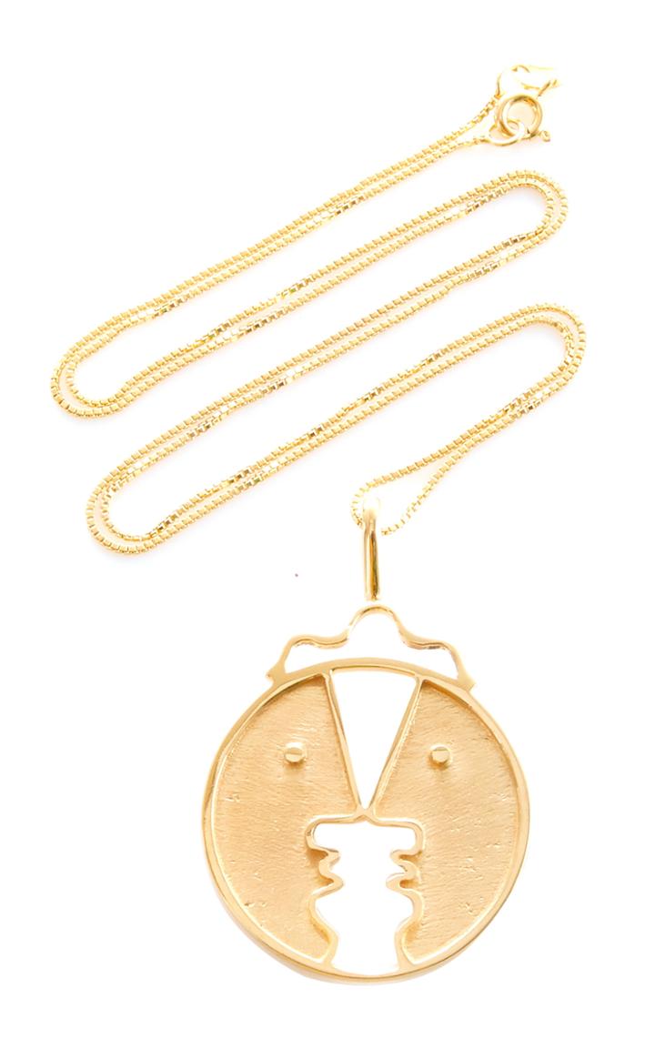 Paola Vilas Henri 18k Gold-plated Necklace