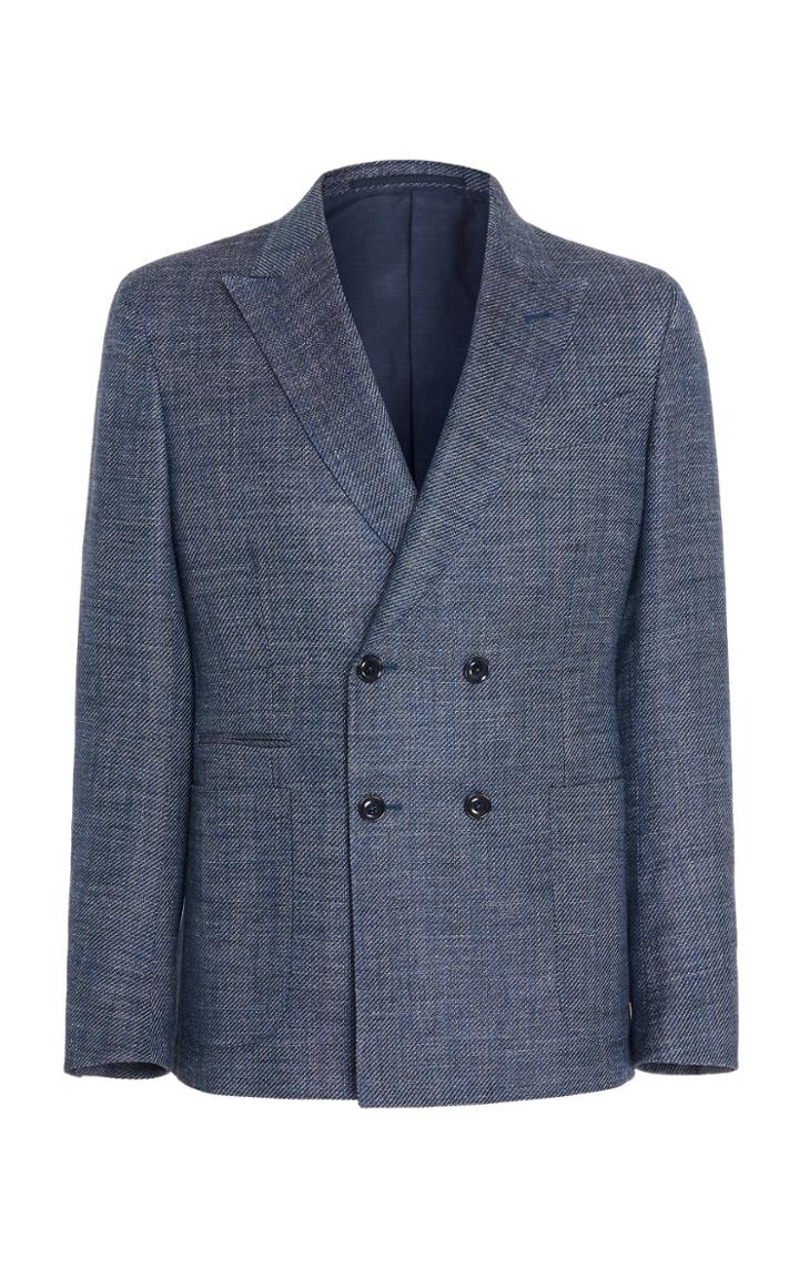 Ermenegildo Zegna Siena Mlange Wool Blazer