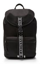 Givenchy Intarsia-trimmed Leather Backpack