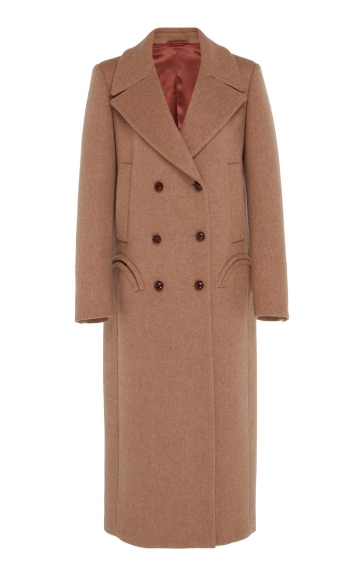 Blaz Milano Woodland Camel Wool Coat