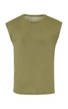 Frame Le Mid Rise Cotton-jersey T-shirt Size: Xs