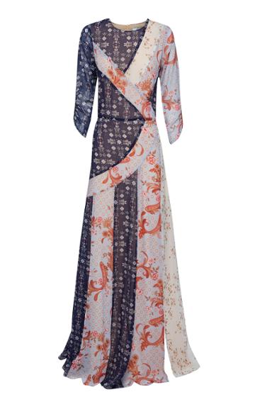 We Are Kindred Evelyn Spliced Maxi Dress