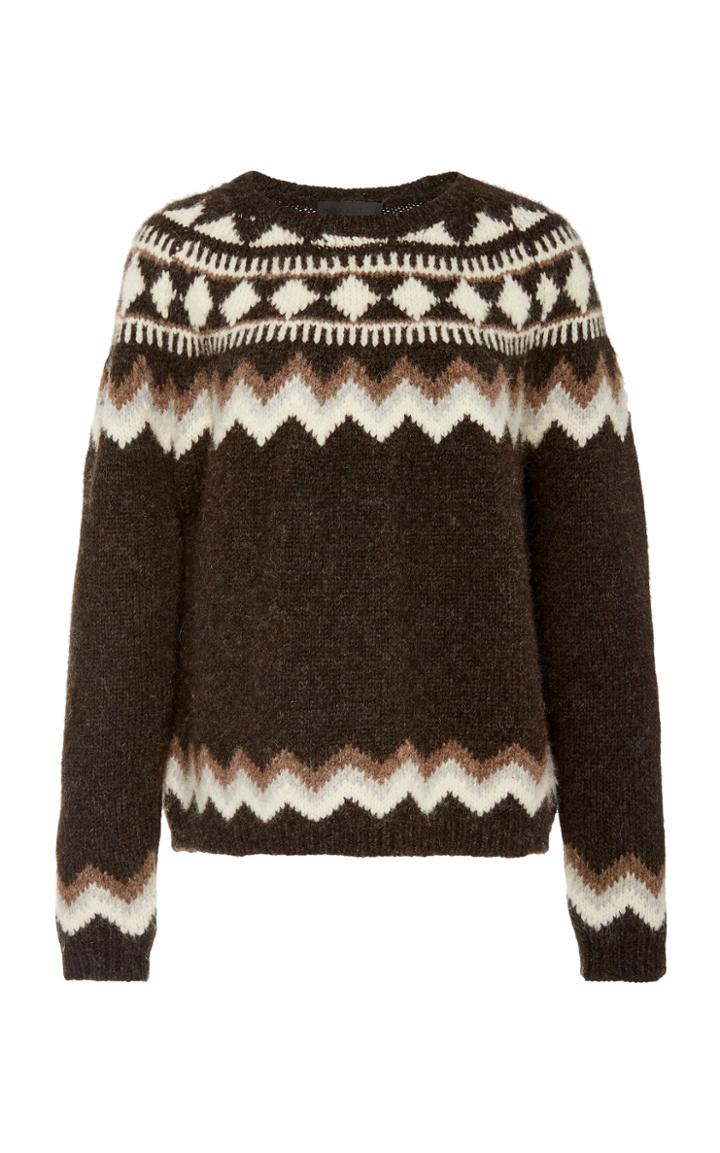 Nili Lotan Adene Alpaca-blend Sweater