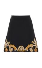 Versace Embellished Mini Skirt