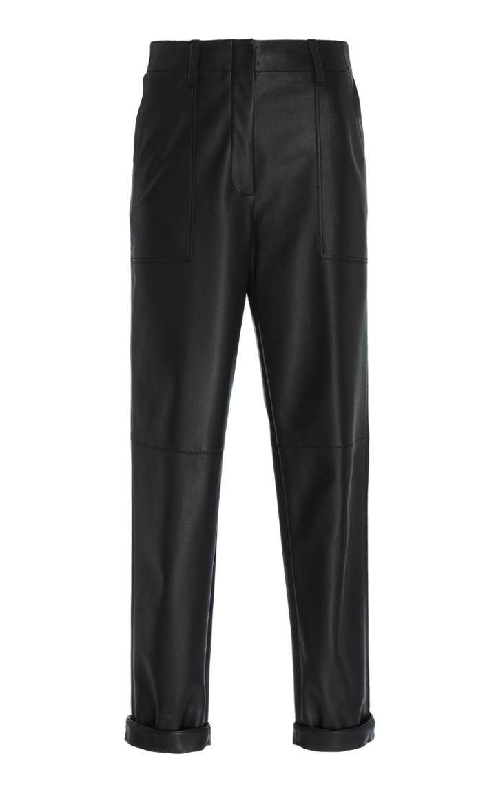 Akris Florin Leather Trouser