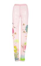 Manish Arora Life Aquatic Hand Embroidered Net Leggings