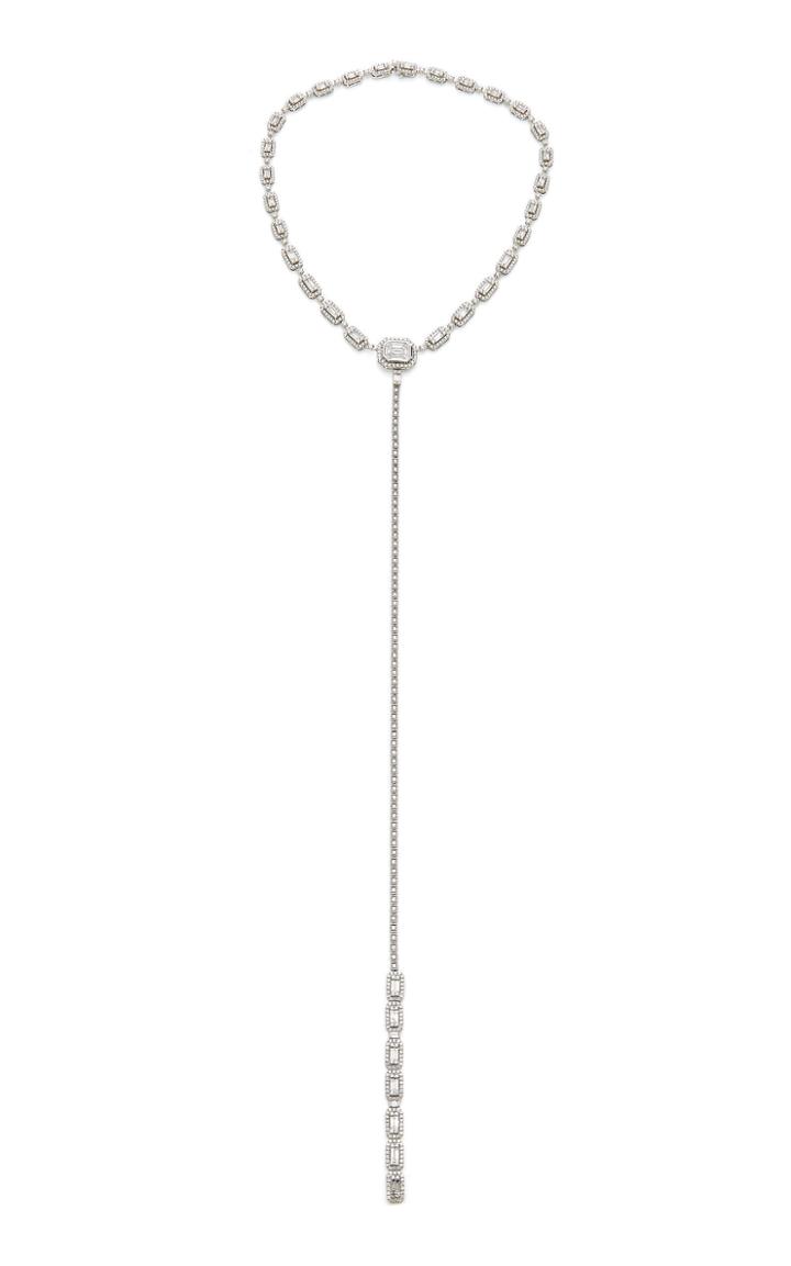 Graziela Convertible 18k White Gold And Diamond Necklace