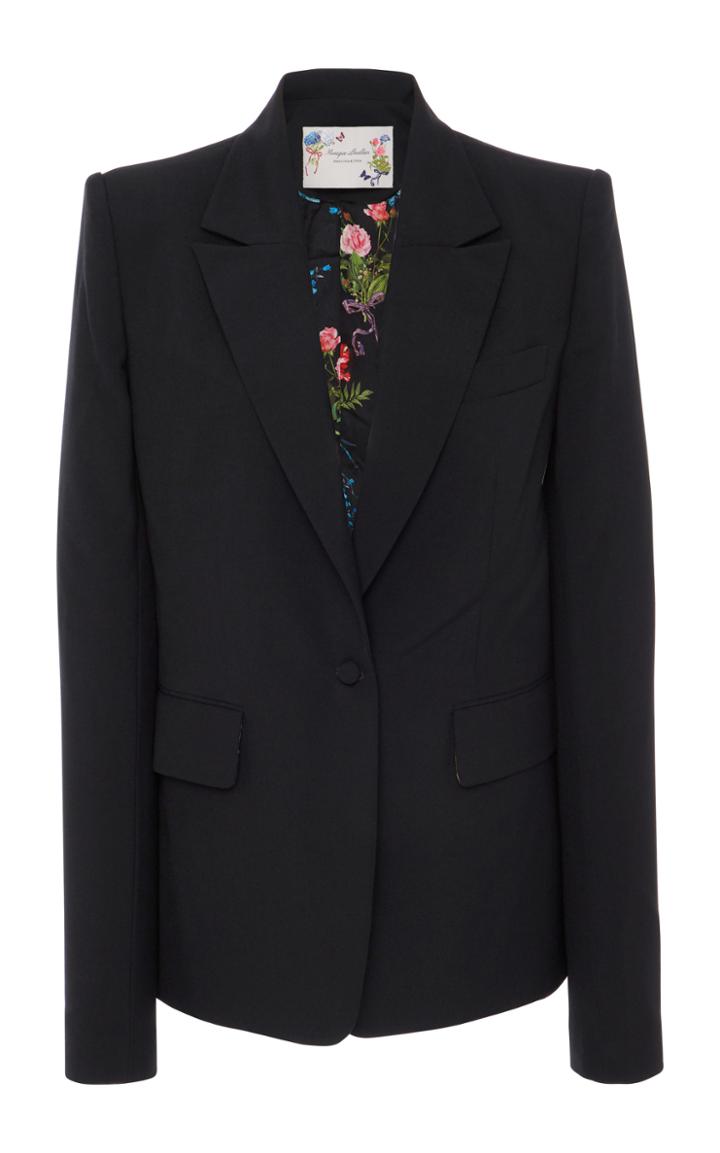 Monique Lhuillier Fitted Blazer