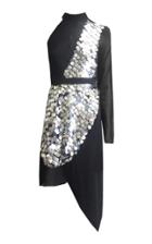 Kitx Metal Disc Sequin Dress