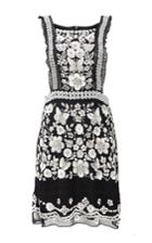 Needle & Thread Black Embellished Bib Dress