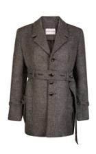Moda Operandi Joshua Millard Ewe Belted Wool Jacket