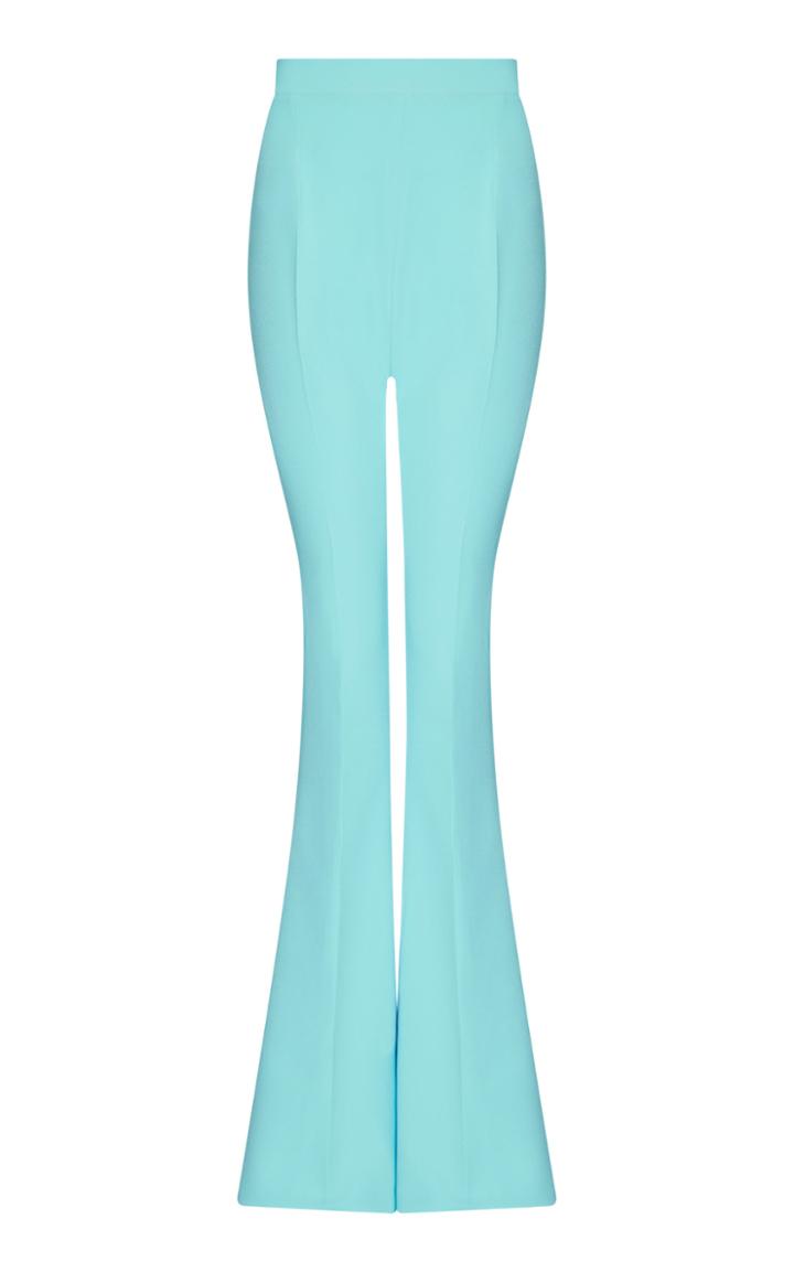 Safiyaa Halluana Stretch-crepe Flare-leg Trousers