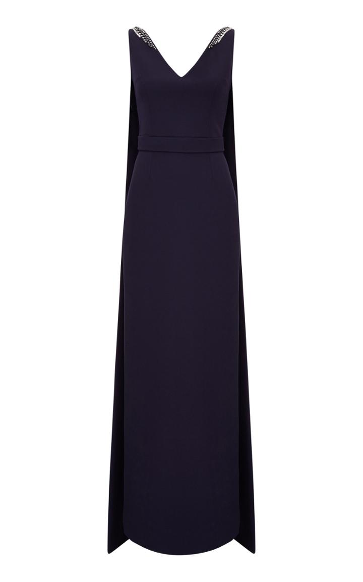 Safiyaa Alondra Sleeveless Heavy Crepe Dress