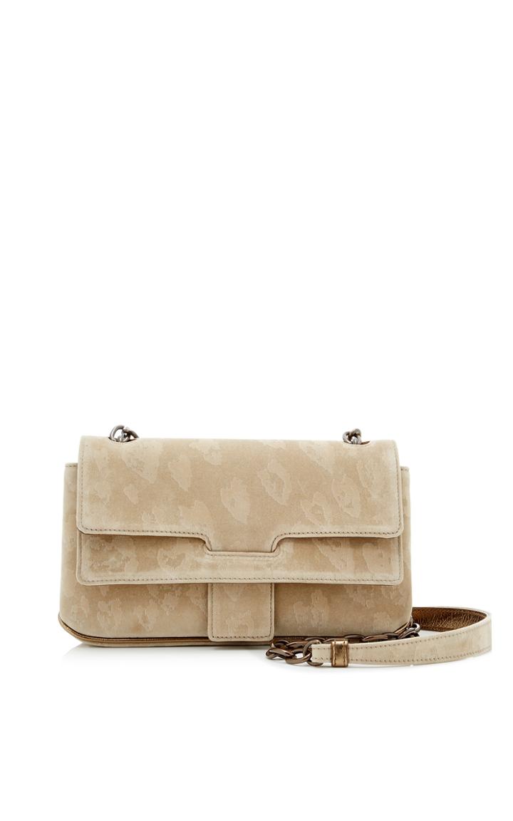 Tomas Maier Suede Cross Body Bag