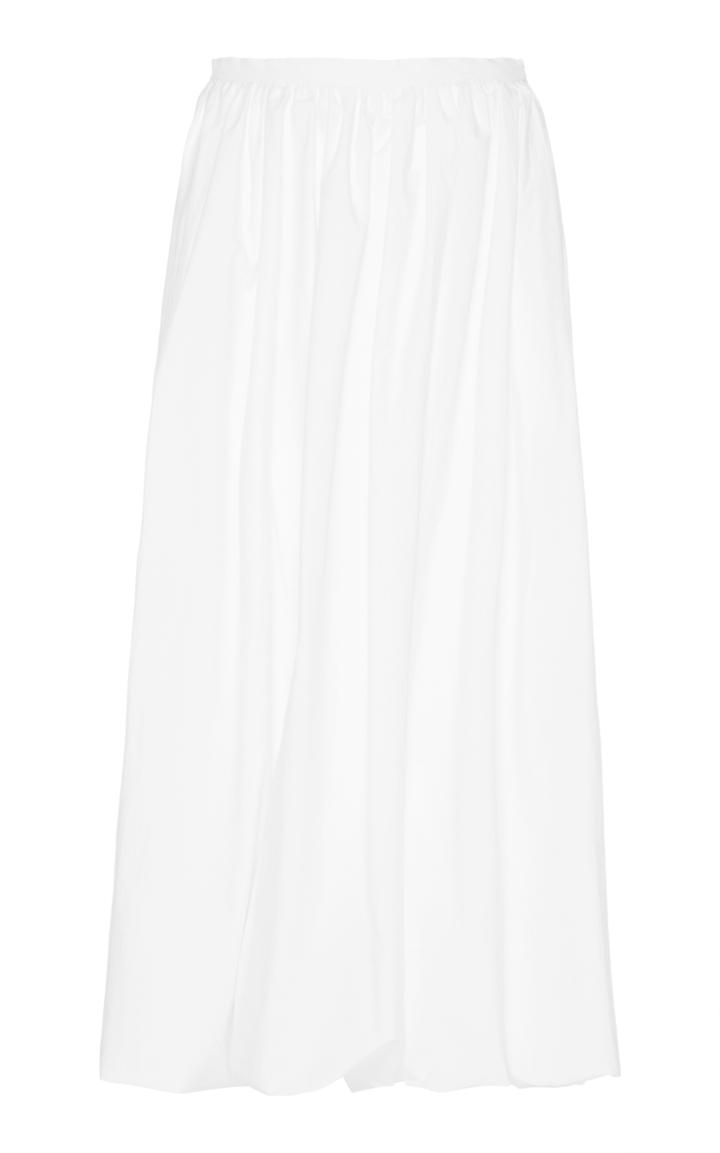 Isa Arfen Washed Poplin Bubble Skirt