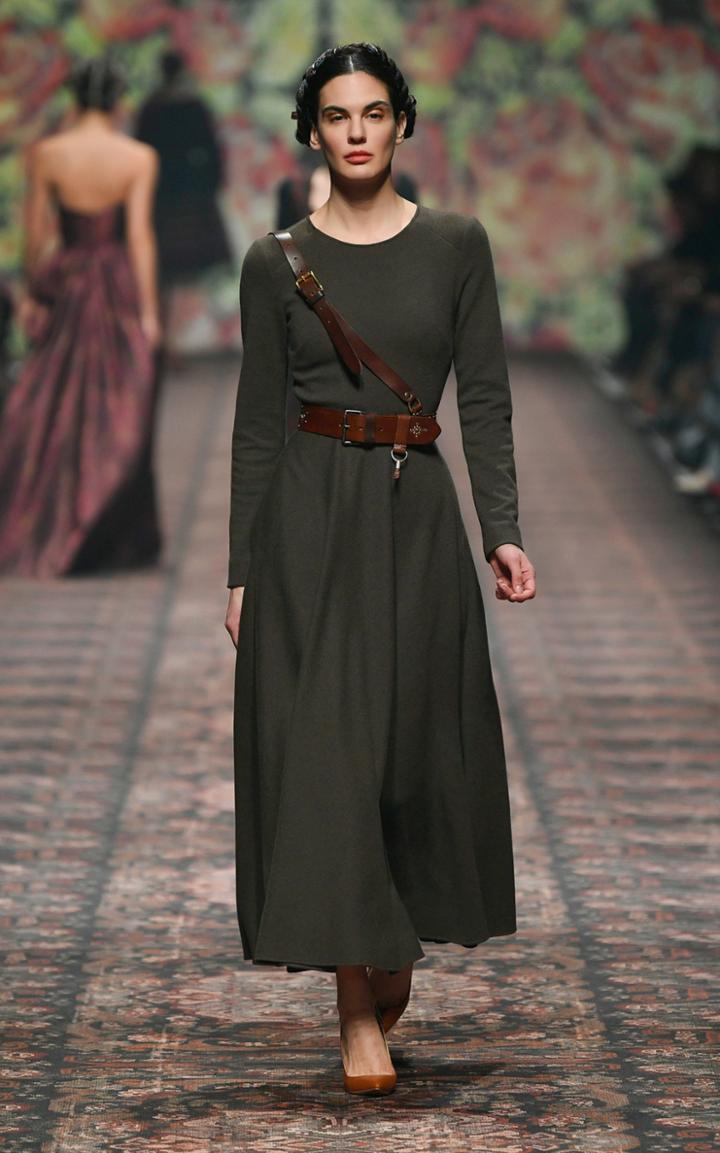 Moda Operandi Lena Hoschek Louise Long-sleeve Maxi Dress